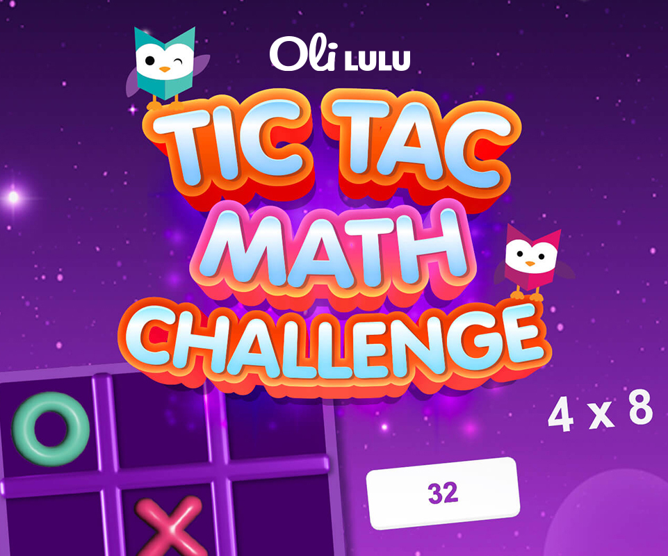 Tic Tac Math Challenge